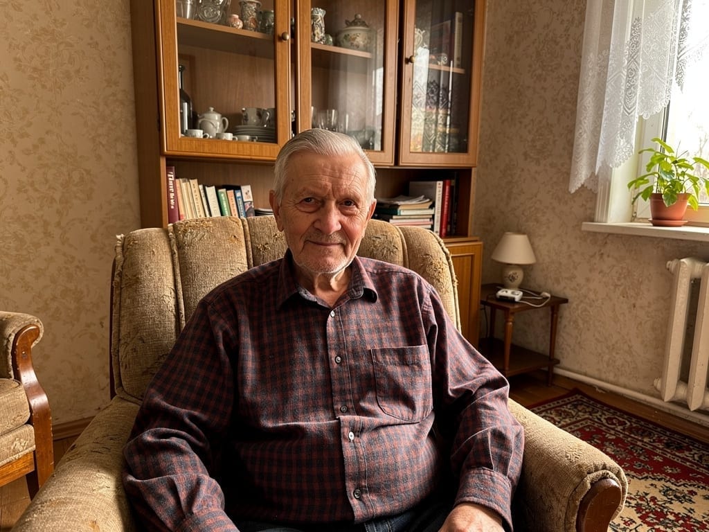 Пожилой человек, ампутация при диабете